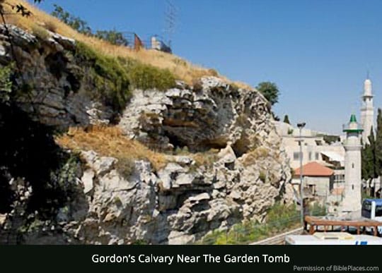 Where Did Jesus Die? - Gordon's Calvary Near The Garden Tomb