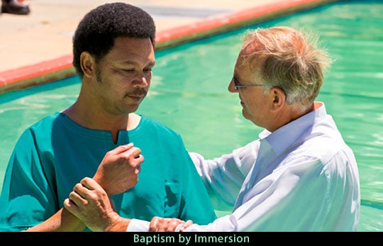 Baptism By Immersion