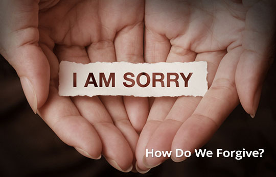 How do we forgive?