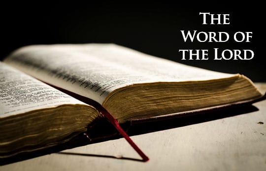 What is the meaning of the phrase Word of the Lord?