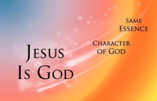 Jesus Has The Same Character As God