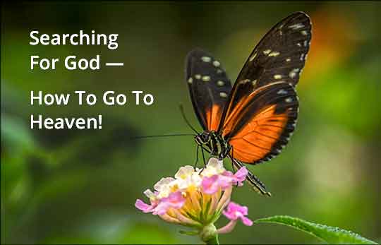 Searching for God - How To Go To Heaven