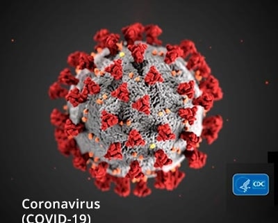 Coronavirus - Covid-19 - public domain icon