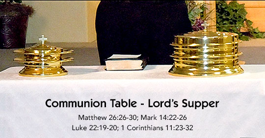 Take Communion At Home