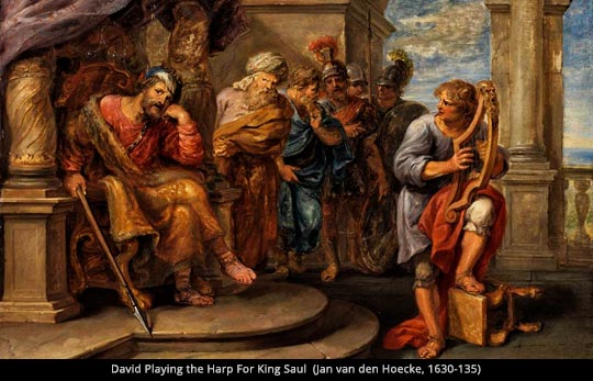 Why did God give David the wives of Saul?