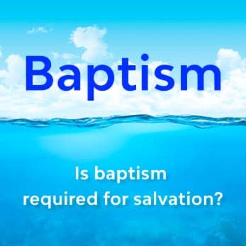 Is Baptism Required for Salvation - icon