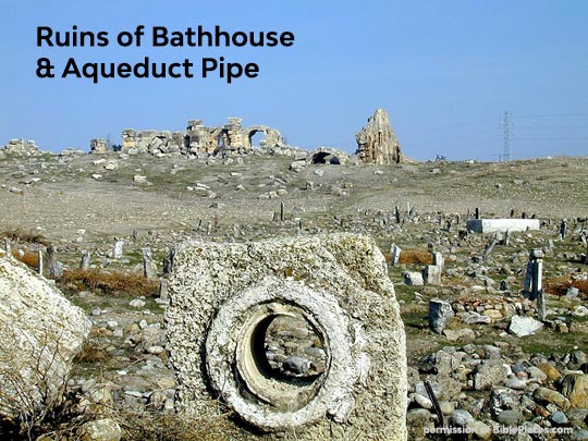 Ruins Bathhouse Aqueduct Laodicea
