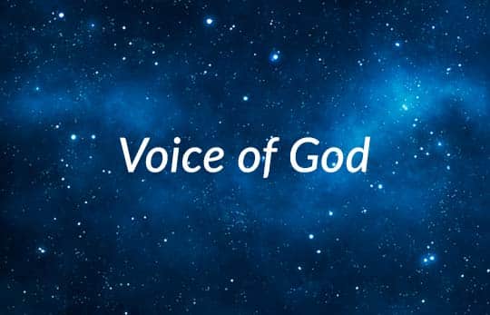 Voice of God