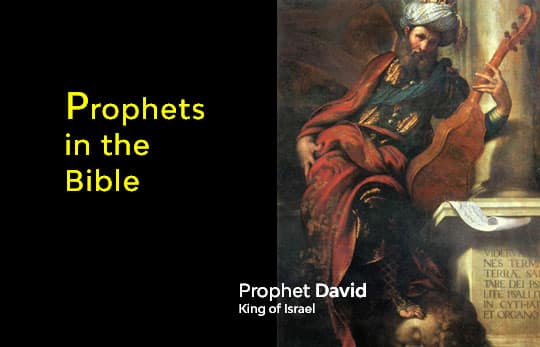 Prophets in the Bible - front