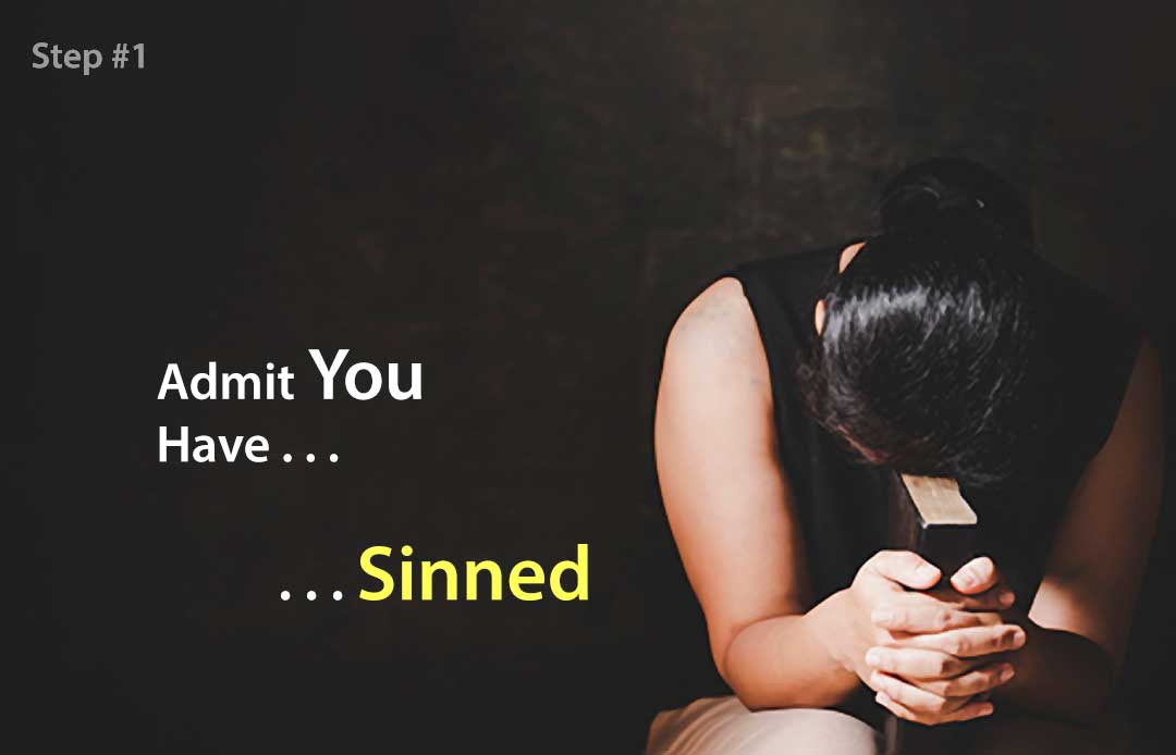 admitting my sin's