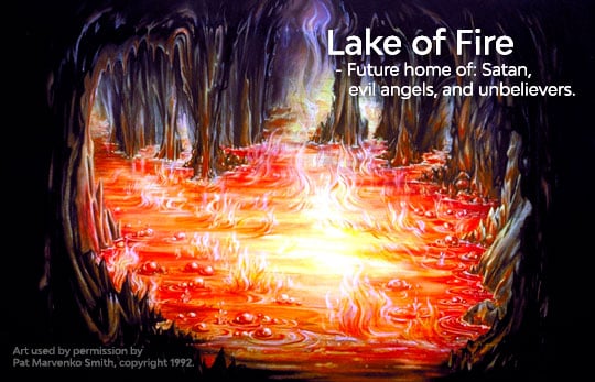 Lake of Fire — the Future Home of Satan