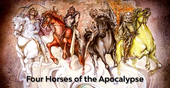 1. The Meaning of the Four Horsemen of the Apocalypse in Revelation 6:8 - wide 7