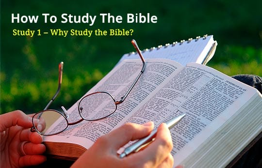 How to study the Bible 1