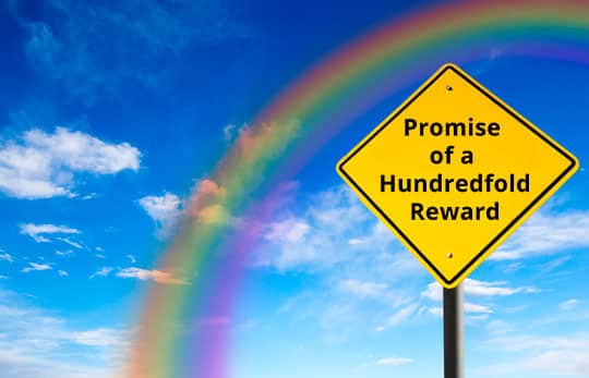 Promise of a One Hundredfold Reward