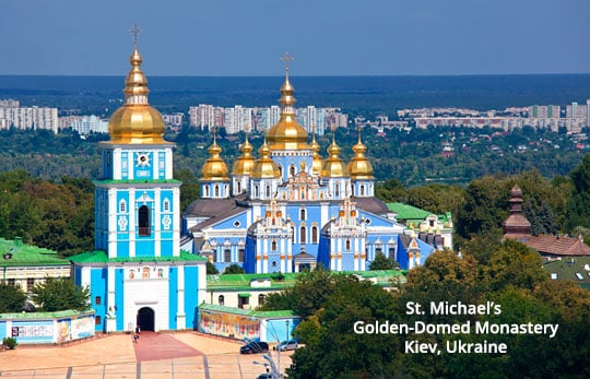 St. Michael's Monstary in Ukraine