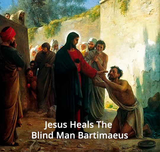 Jesus Heals Bartimaeus Header