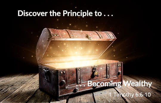 Discover Principle Becoming Wealthy