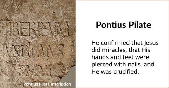 Pilate Pontius Inscription