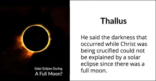 Thallus - Eclipse when Jesus Died