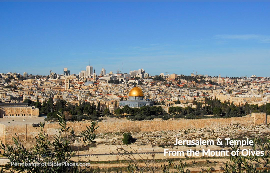 Jerusalem From the Mount of Olives
