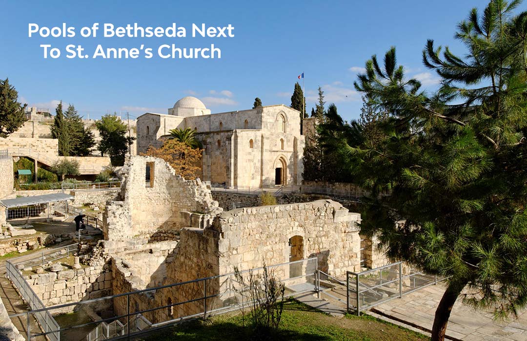 Pools of Bethesda Near St. Annes Church