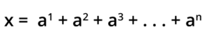 Summation of Geometric Series