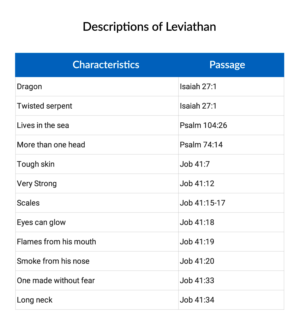Characteristics of Leviathan