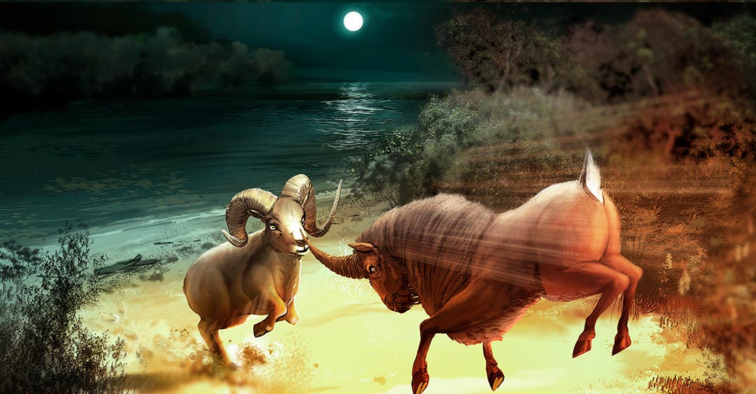 Daniel's Vision of the Ram and Goat