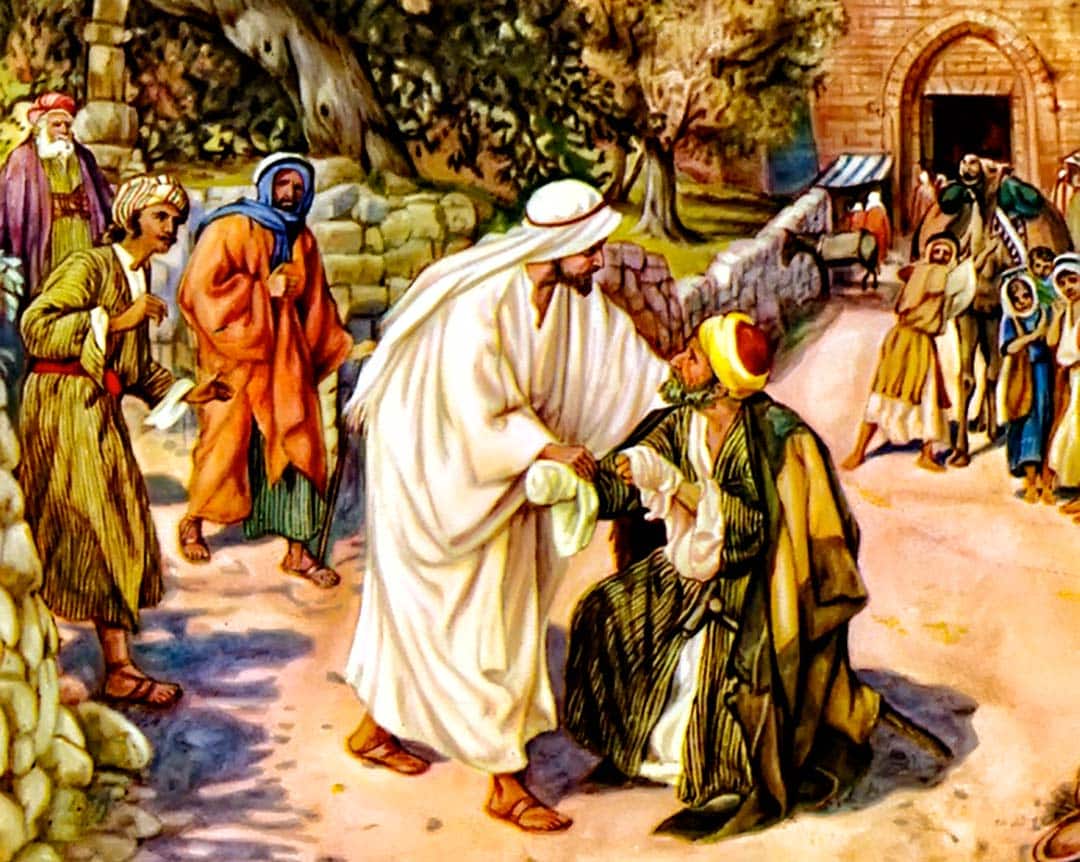 Jesus Heals a Leper