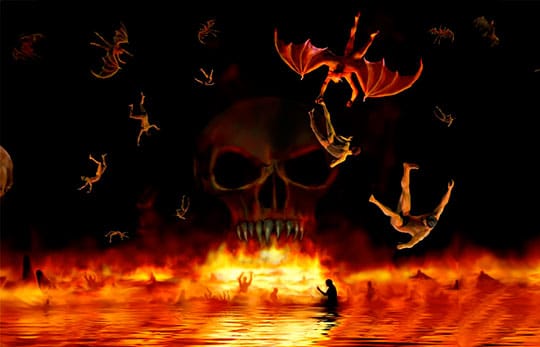 Last Judgment Upon the Demons and Unbelievers