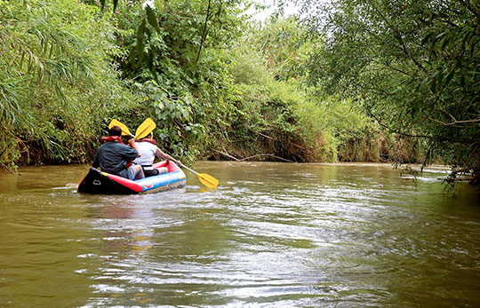 Jordan River North of the Sea of Galilee