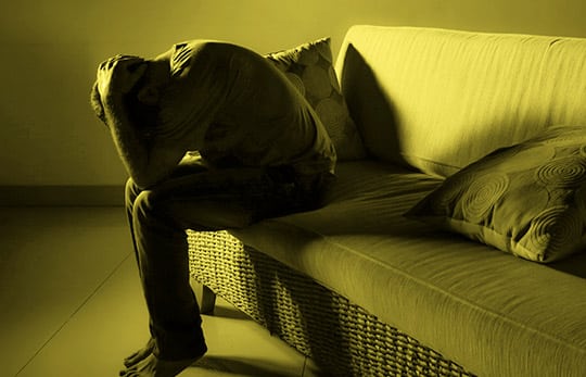 Man Suffering From Sin