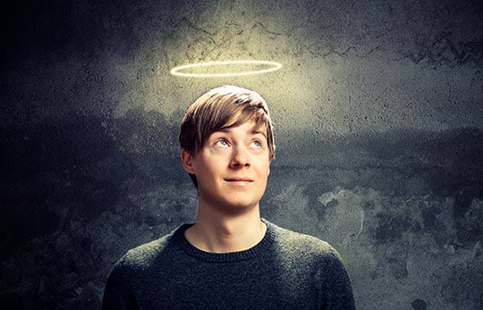 Religious Man Pretends to Be Spiritual