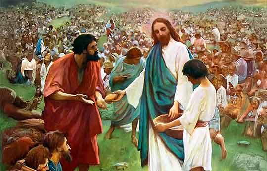 Baskets At the Feeding of The Five Thousand