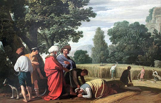 Ruth and Boaz In the Field of Barley