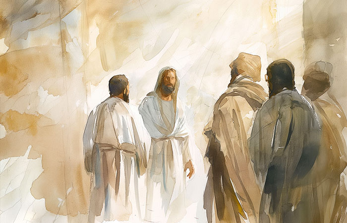 Jesus' Teaching Peter, Andrew, James, and John Jesus' Teaching Peter, Andrew, James, and John